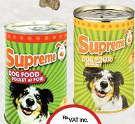 Supreme Dog Food Poulet/ Poulet et Foie/ Poulet et Agneau - 420g
