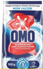 OMO Supersoak Hand Washing Powder 500g