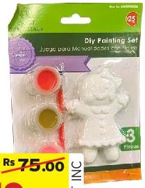 Plaster Doll Color Set 4 X 7.5cm