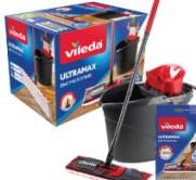 Vileda Ultramax Complete Mop Set + 1 Ultramax 2 in 1 Refill FREE