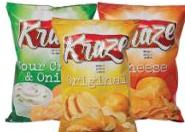 Kraze Flavoured Potato Chips 125g