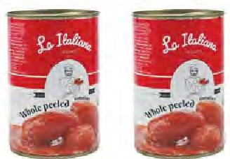 LA ITALIANA Whole Peeled Tomatoes-400G
