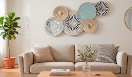 Wall Decoration Set 103 x 53 cm