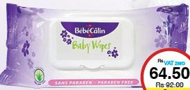 BébéCâlin Wipes With Lids Aloe Vera x80