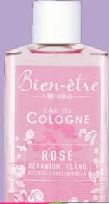 Bien Etre Eau de Cologne Rose 250ml